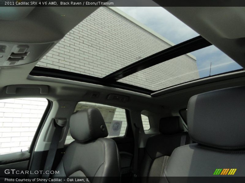 Black Raven / Ebony/Titanium 2011 Cadillac SRX 4 V6 AWD