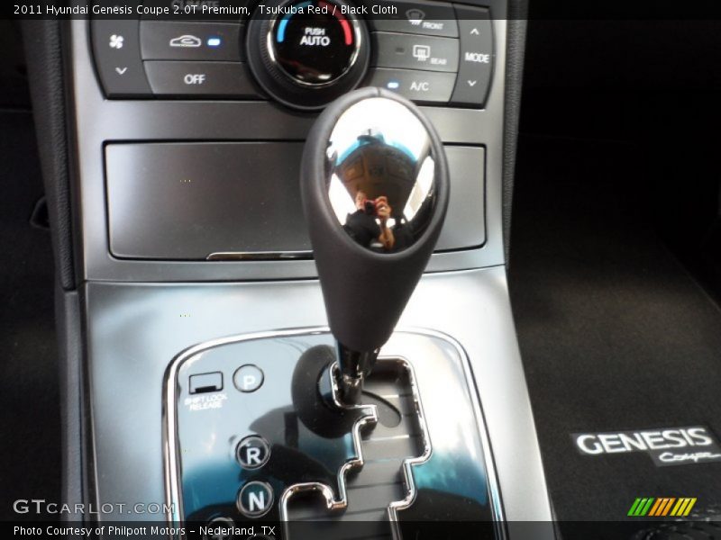 Tsukuba Red / Black Cloth 2011 Hyundai Genesis Coupe 2.0T Premium
