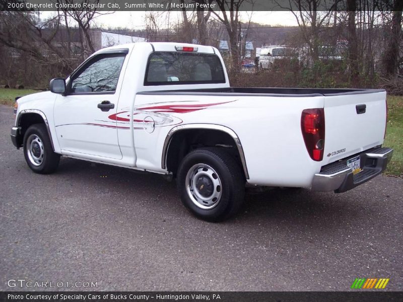 Summit White / Medium Pewter 2006 Chevrolet Colorado Regular Cab
