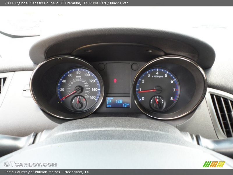  2011 Genesis Coupe 2.0T Premium 2.0T Premium Gauges