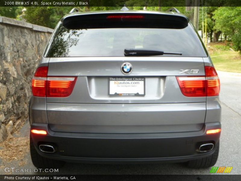 Space Grey Metallic / Black 2008 BMW X5 4.8i