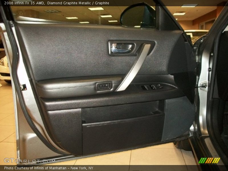 Diamond Graphite Metallic / Graphite 2008 Infiniti FX 35 AWD