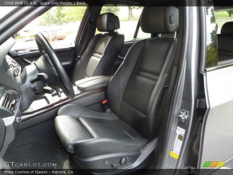 Space Grey Metallic / Black 2008 BMW X5 4.8i