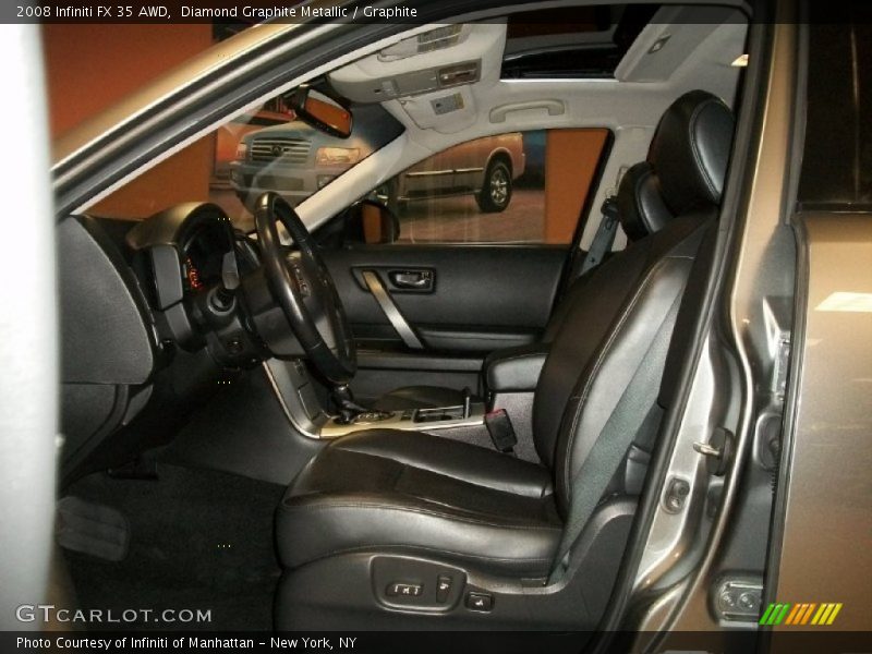 Diamond Graphite Metallic / Graphite 2008 Infiniti FX 35 AWD