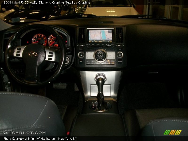Diamond Graphite Metallic / Graphite 2008 Infiniti FX 35 AWD
