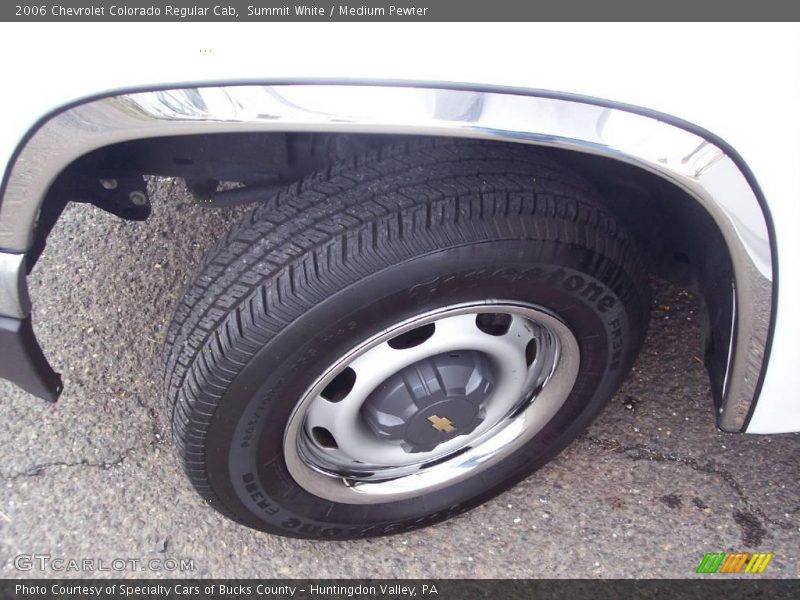 Summit White / Medium Pewter 2006 Chevrolet Colorado Regular Cab