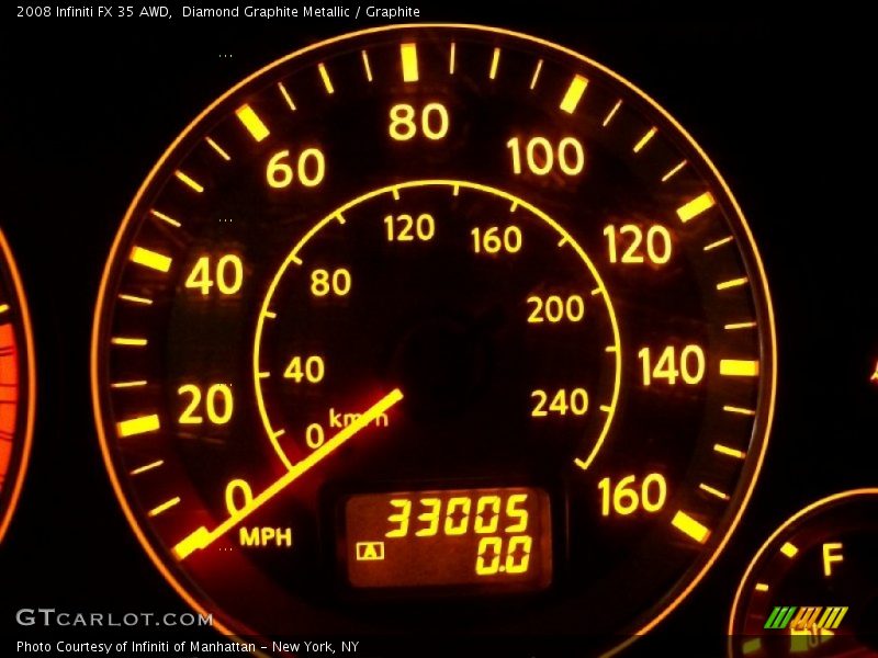 Diamond Graphite Metallic / Graphite 2008 Infiniti FX 35 AWD