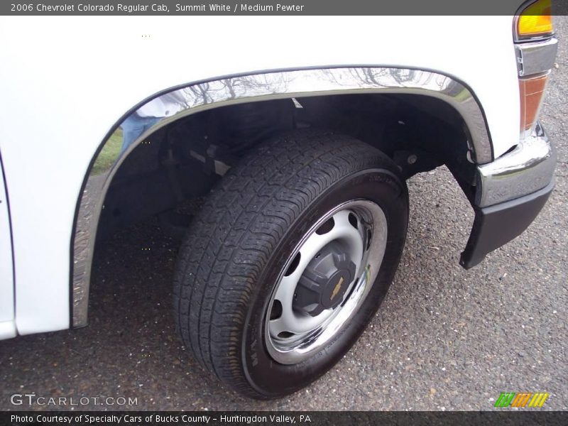 Summit White / Medium Pewter 2006 Chevrolet Colorado Regular Cab