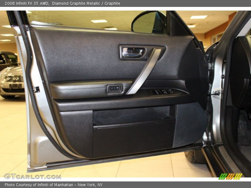 Diamond Graphite Metallic / Graphite 2008 Infiniti FX 35 AWD