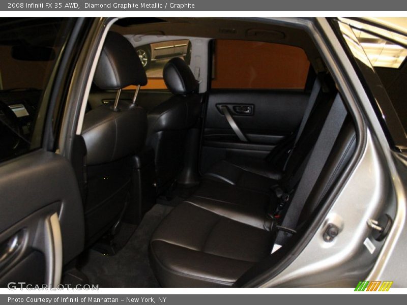 Diamond Graphite Metallic / Graphite 2008 Infiniti FX 35 AWD