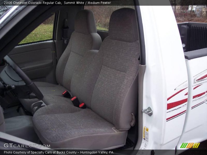 Summit White / Medium Pewter 2006 Chevrolet Colorado Regular Cab