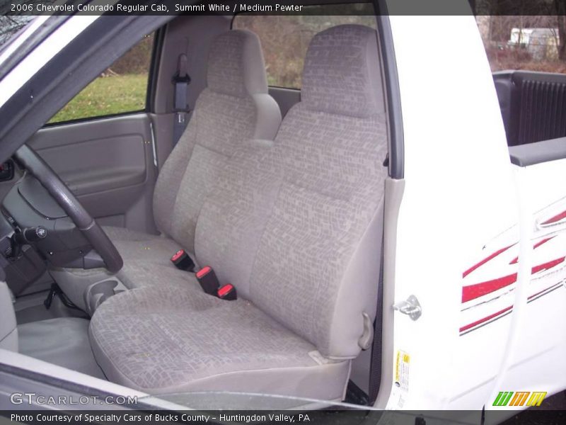 Summit White / Medium Pewter 2006 Chevrolet Colorado Regular Cab