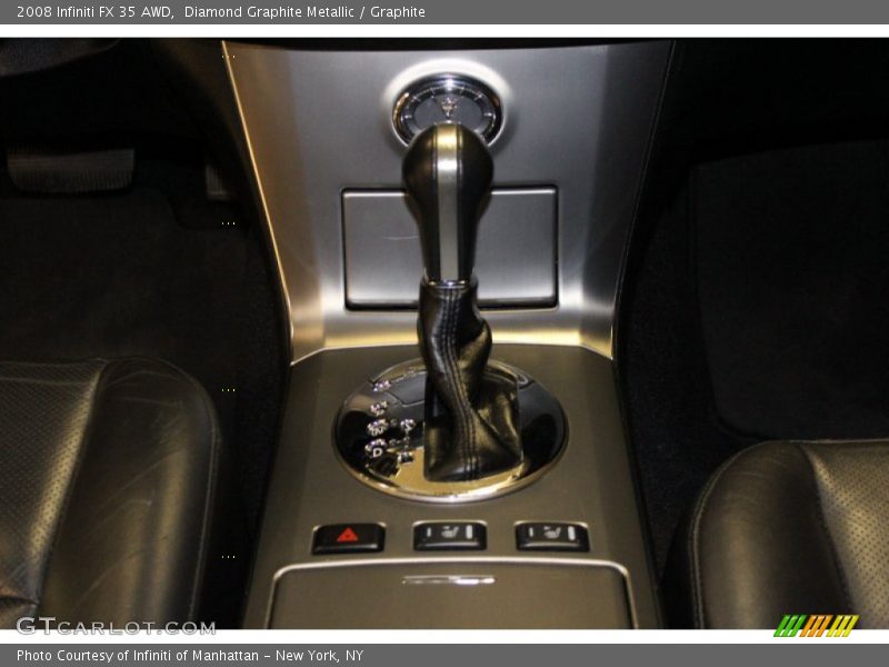 Diamond Graphite Metallic / Graphite 2008 Infiniti FX 35 AWD