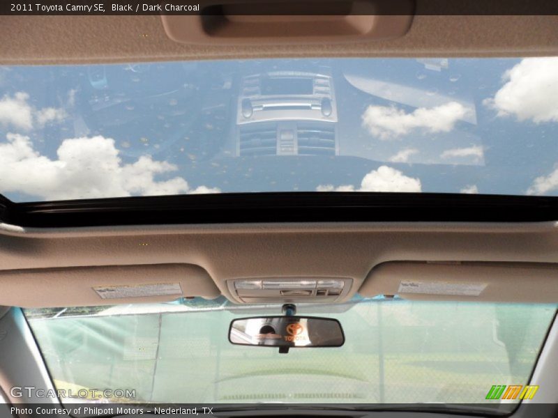 Black / Dark Charcoal 2011 Toyota Camry SE