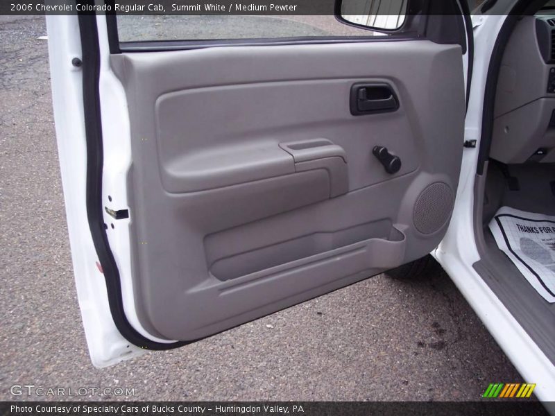 Summit White / Medium Pewter 2006 Chevrolet Colorado Regular Cab