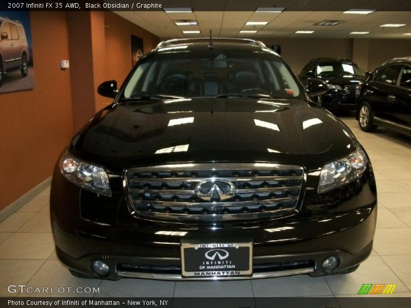 Black Obsidian / Graphite 2007 Infiniti FX 35 AWD