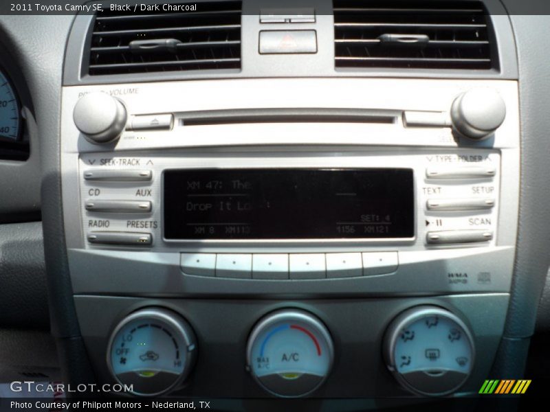 Black / Dark Charcoal 2011 Toyota Camry SE