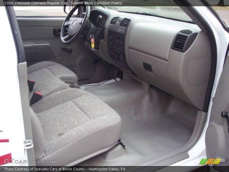 Summit White / Medium Pewter 2006 Chevrolet Colorado Regular Cab