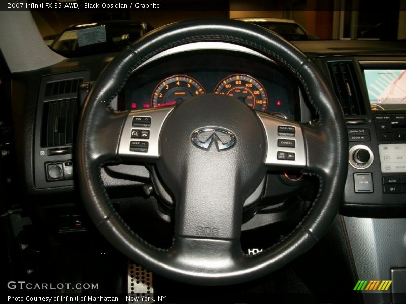 Black Obsidian / Graphite 2007 Infiniti FX 35 AWD