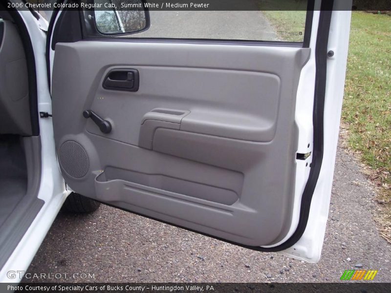 Summit White / Medium Pewter 2006 Chevrolet Colorado Regular Cab