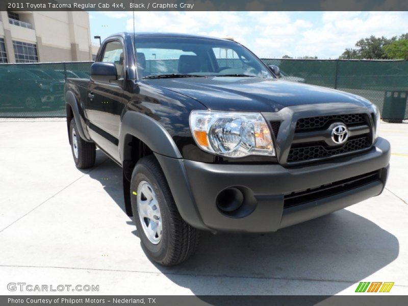 Front 3/4 View of 2011 Tacoma Regular Cab 4x4