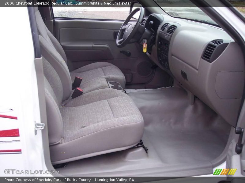 Summit White / Medium Pewter 2006 Chevrolet Colorado Regular Cab