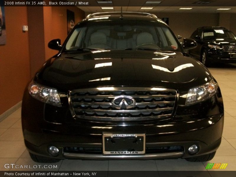 Black Obsidian / Wheat 2008 Infiniti FX 35 AWD