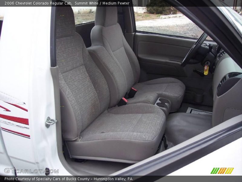Summit White / Medium Pewter 2006 Chevrolet Colorado Regular Cab