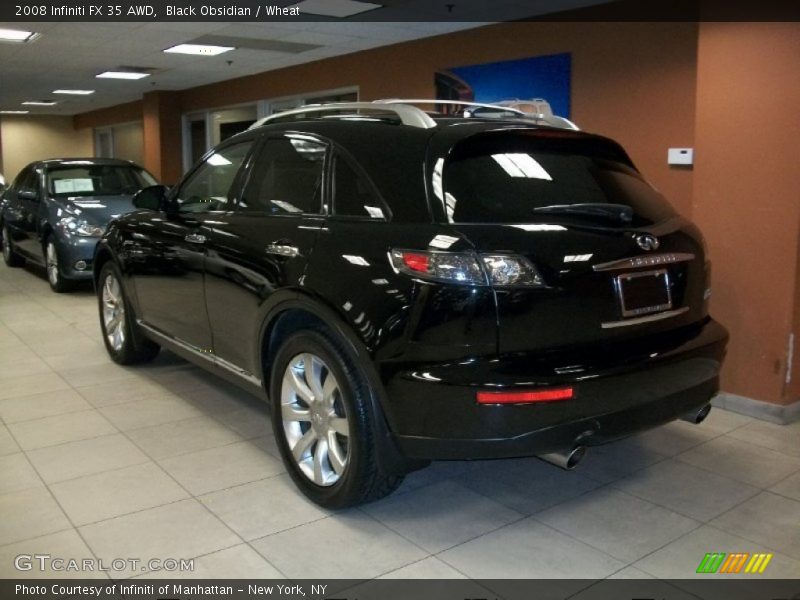Black Obsidian / Wheat 2008 Infiniti FX 35 AWD