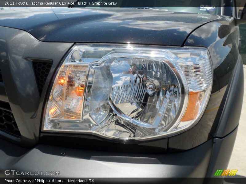 Black / Graphite Gray 2011 Toyota Tacoma Regular Cab 4x4