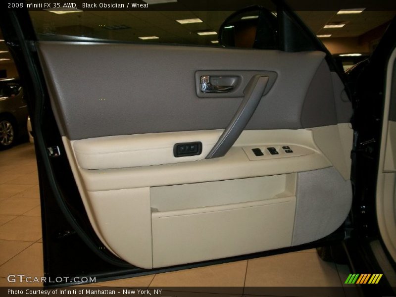 Black Obsidian / Wheat 2008 Infiniti FX 35 AWD