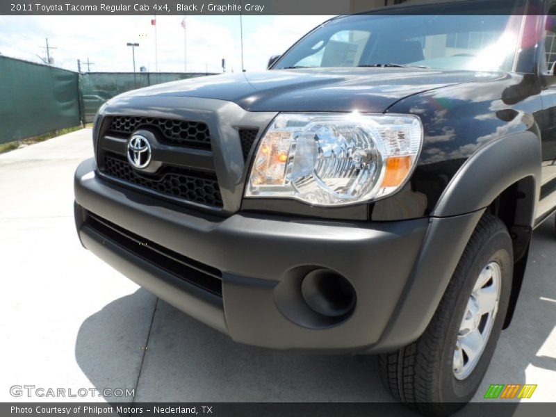 Black / Graphite Gray 2011 Toyota Tacoma Regular Cab 4x4