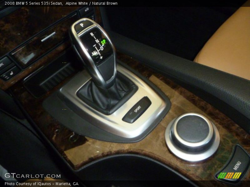  2008 5 Series 535i Sedan 6 Speed Sport Automatic Shifter