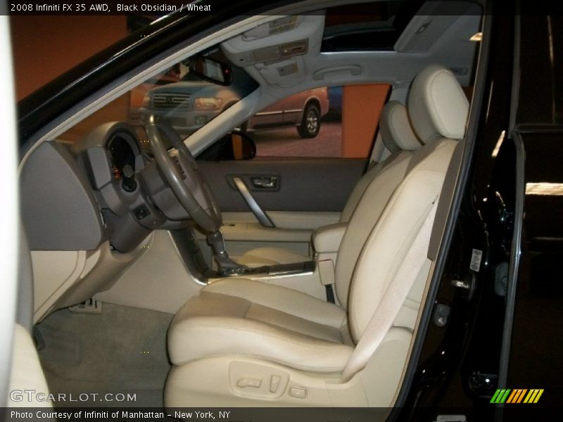 Black Obsidian / Wheat 2008 Infiniti FX 35 AWD