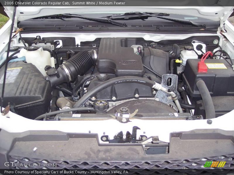 Summit White / Medium Pewter 2006 Chevrolet Colorado Regular Cab