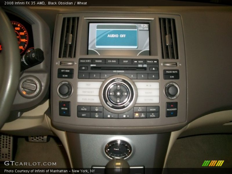 Black Obsidian / Wheat 2008 Infiniti FX 35 AWD