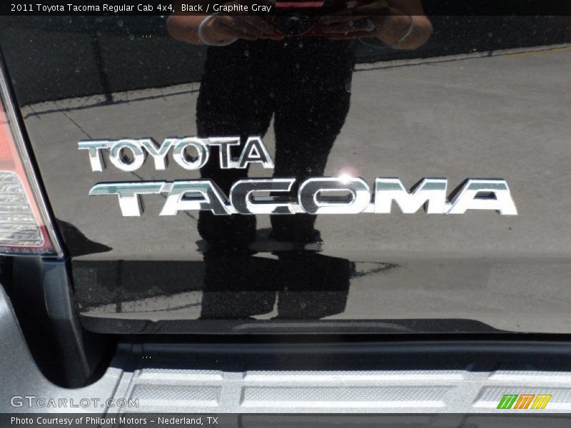 Black / Graphite Gray 2011 Toyota Tacoma Regular Cab 4x4