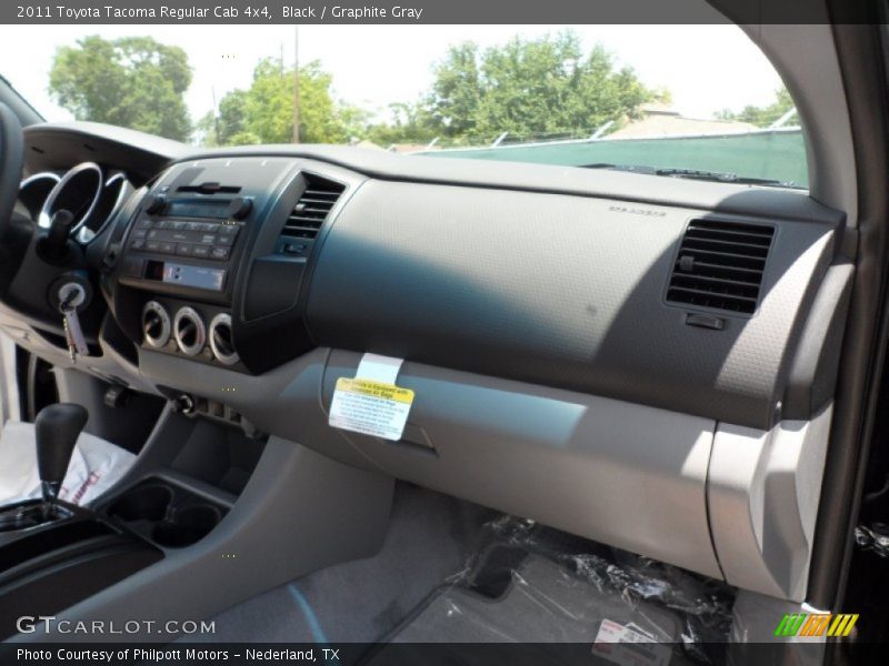 Black / Graphite Gray 2011 Toyota Tacoma Regular Cab 4x4