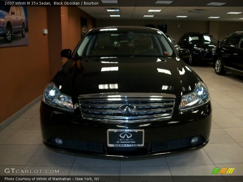 Black Obsidian / Bourbon 2007 Infiniti M 35x Sedan