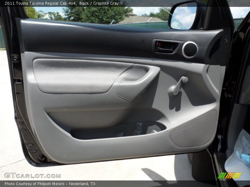 Black / Graphite Gray 2011 Toyota Tacoma Regular Cab 4x4