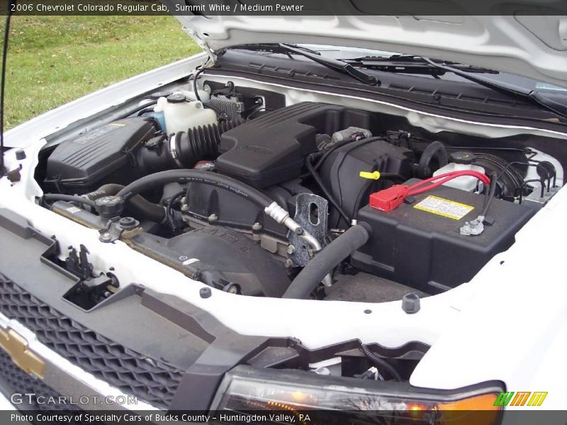 Summit White / Medium Pewter 2006 Chevrolet Colorado Regular Cab