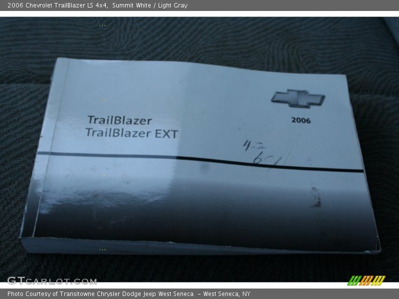 Summit White / Light Gray 2006 Chevrolet TrailBlazer LS 4x4