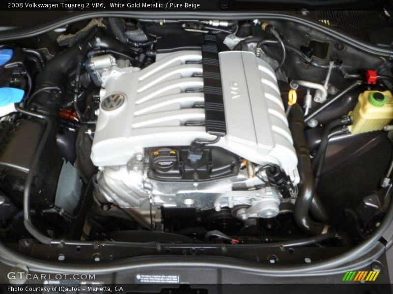 White Gold Metallic / Pure Beige 2008 Volkswagen Touareg 2 VR6