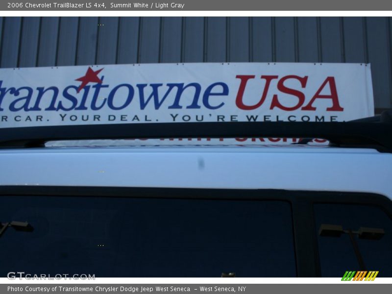 Summit White / Light Gray 2006 Chevrolet TrailBlazer LS 4x4