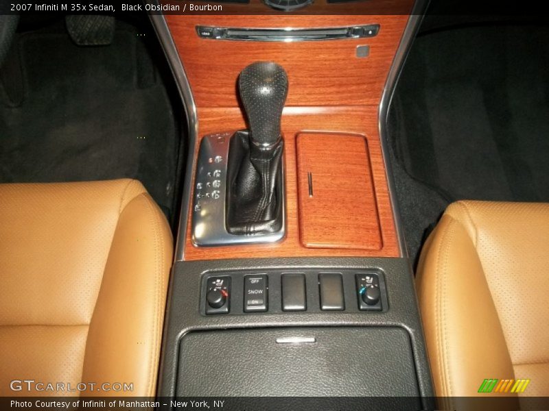 Black Obsidian / Bourbon 2007 Infiniti M 35x Sedan
