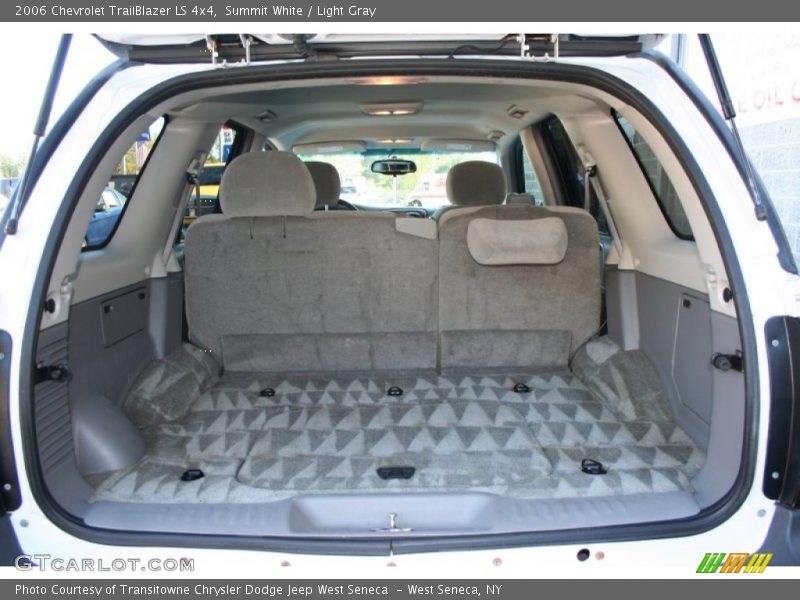 Summit White / Light Gray 2006 Chevrolet TrailBlazer LS 4x4