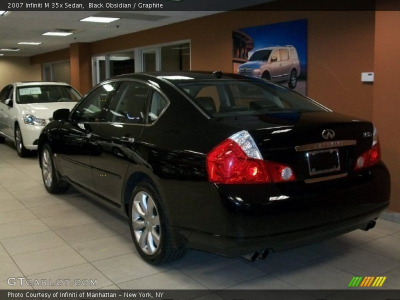Black Obsidian / Graphite 2007 Infiniti M 35x Sedan