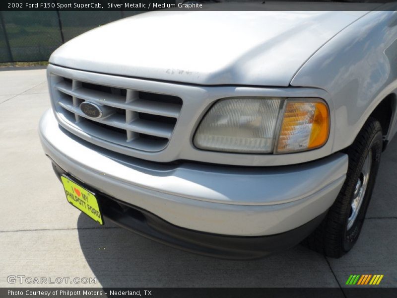 Silver Metallic / Medium Graphite 2002 Ford F150 Sport SuperCab