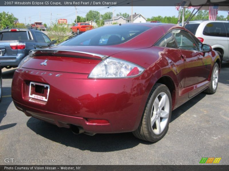 Ultra Red Pearl / Dark Charcoal 2007 Mitsubishi Eclipse GS Coupe