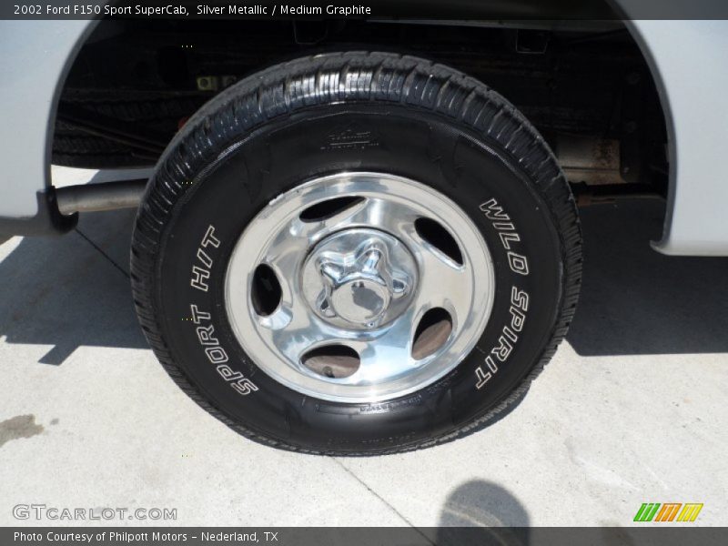 Silver Metallic / Medium Graphite 2002 Ford F150 Sport SuperCab